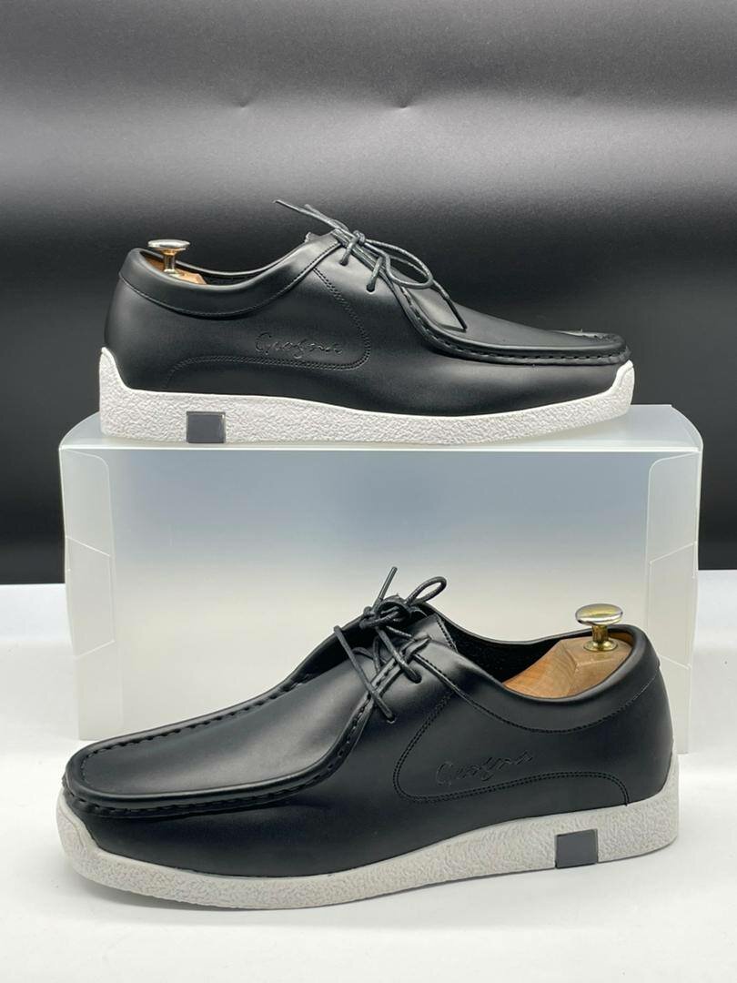 Chaussures Mocassins Noires Homme
