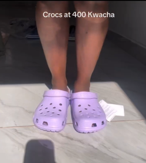 crocs purple