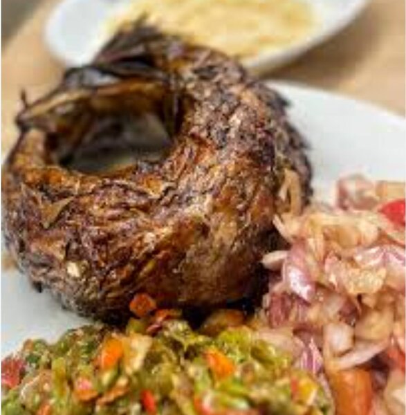 Poisson fumé attieké