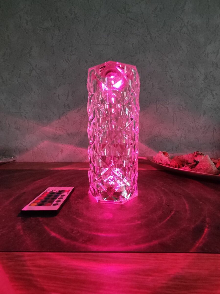 Lampe LED Cristal Tactile