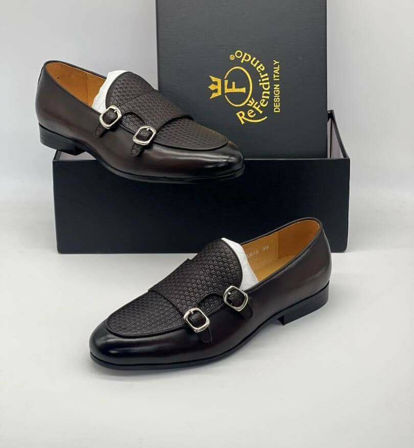 Purely leather fashion shoes