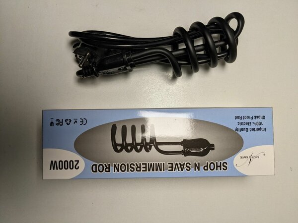 2000w Shockproof Electric water heating rod