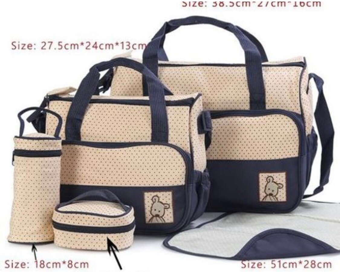 5 Pcs Portable Maternity Bags