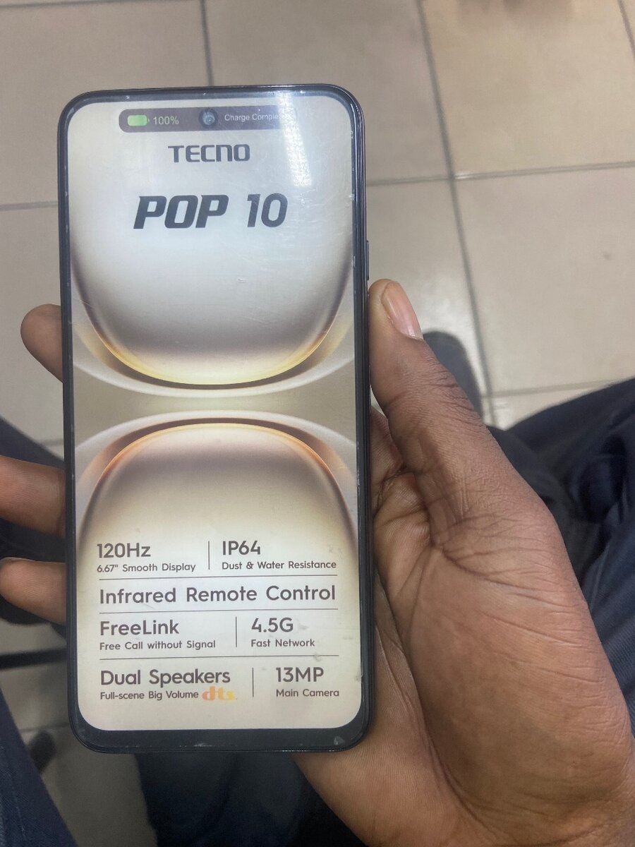 TECNO Pop 10 Smartphone