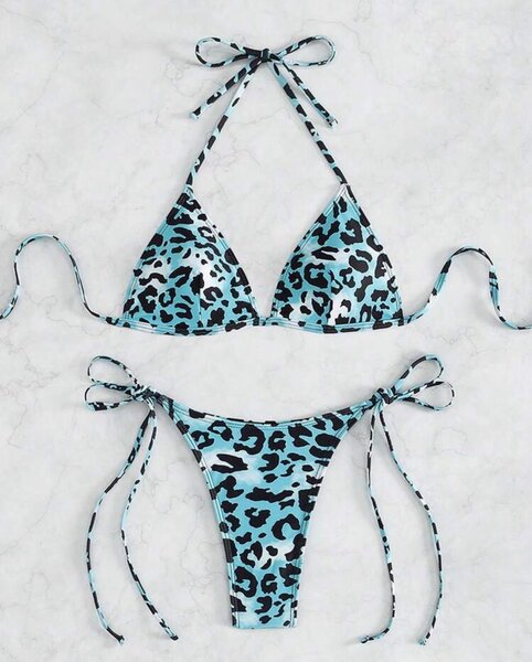 Bikini léopard tendance