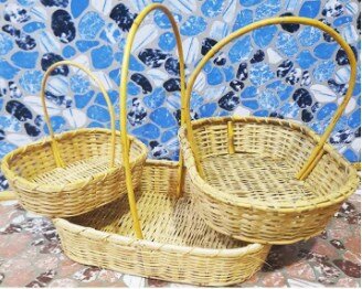 Cane Basket Fruit, Gift & Multipurpose Use