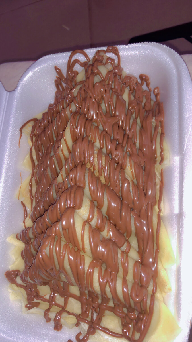 Crepes chocolat