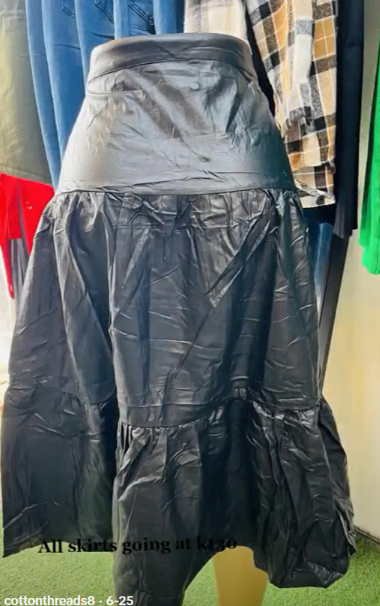 Women's Black Long Skirt