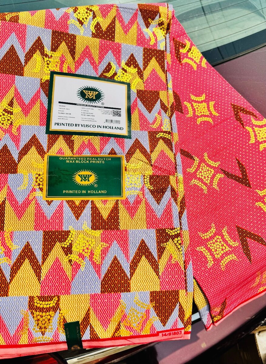 Vlisco Holland kente wax