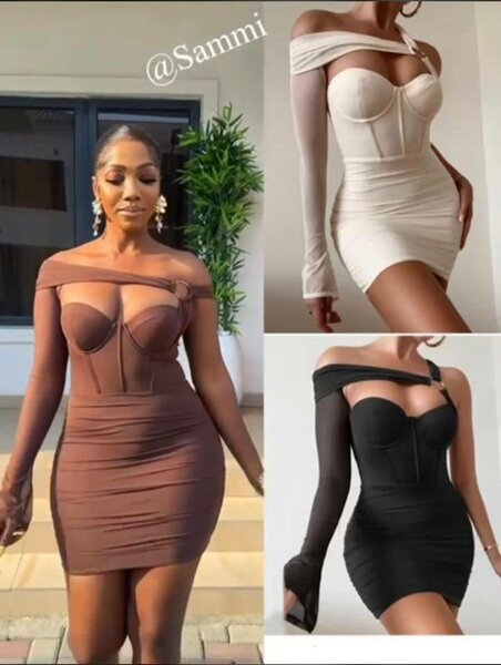 Jolie robe decolté