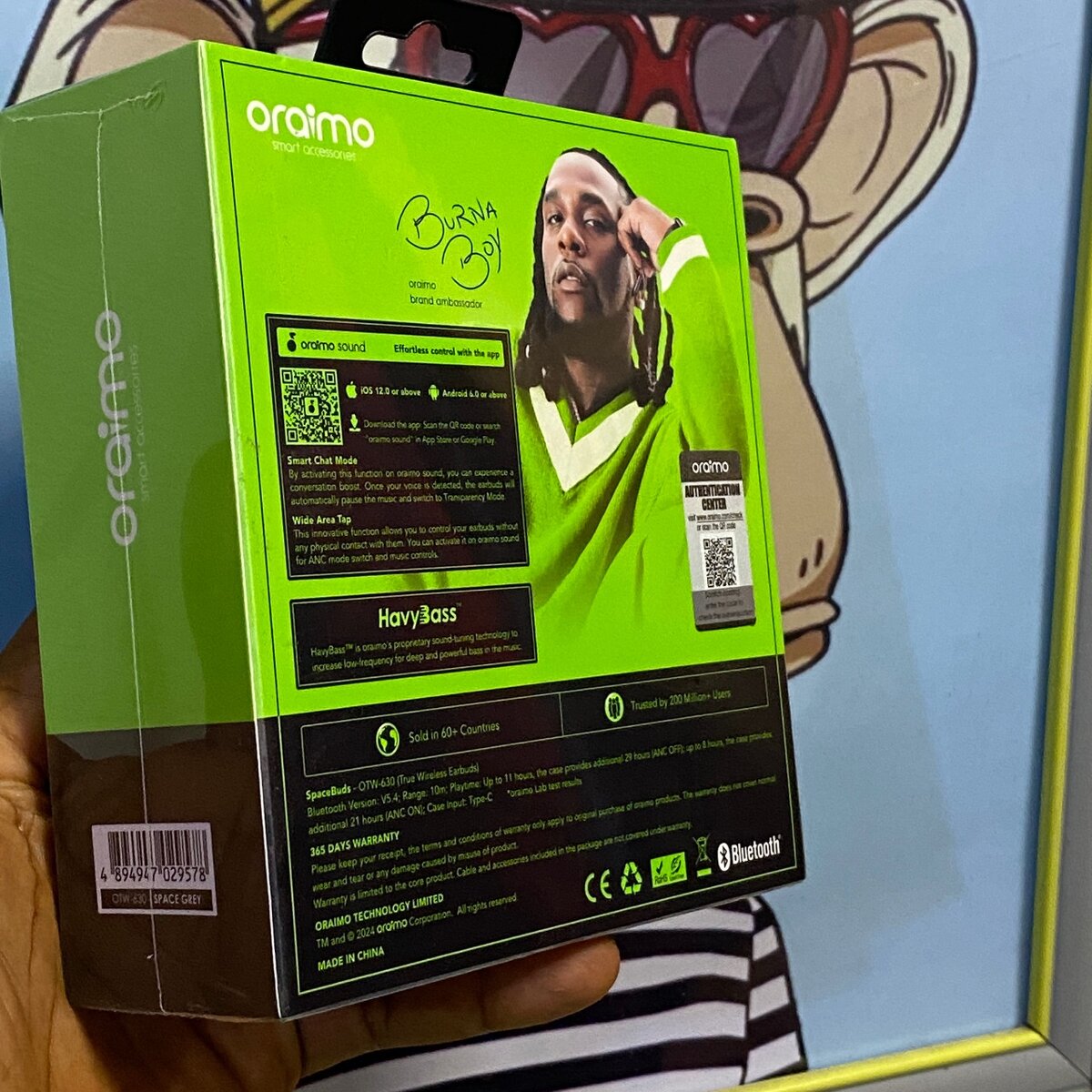 oraimo SpaceBuds Hybrid ANC True Wireless Earbuds Customized