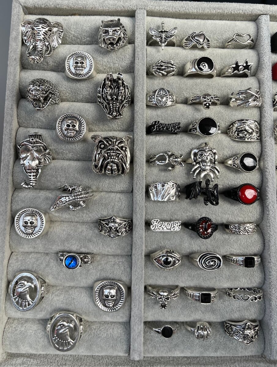 Bagues en acier inoxydable