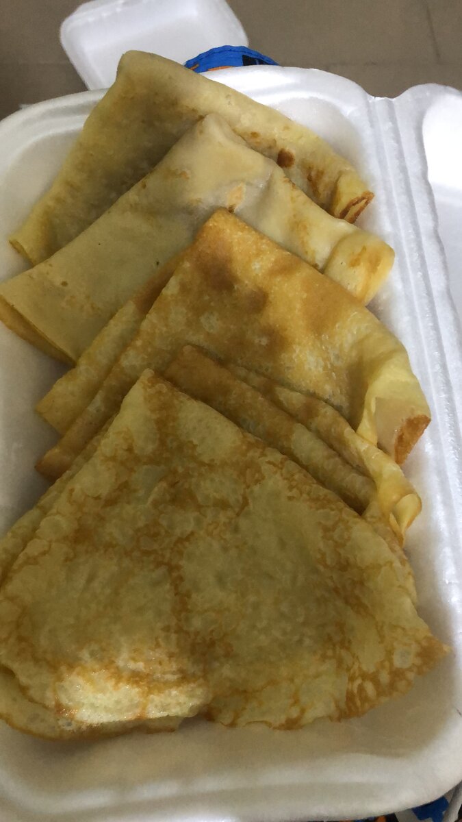 Délicieuses crêpes fraîches