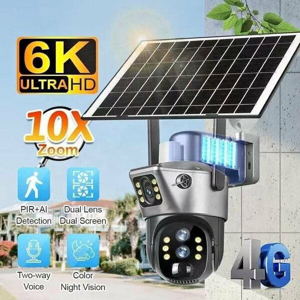 Caméra Solaire HD 4G