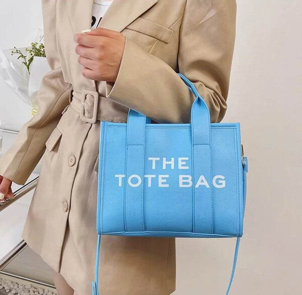 Tote Bag Bleu Chic