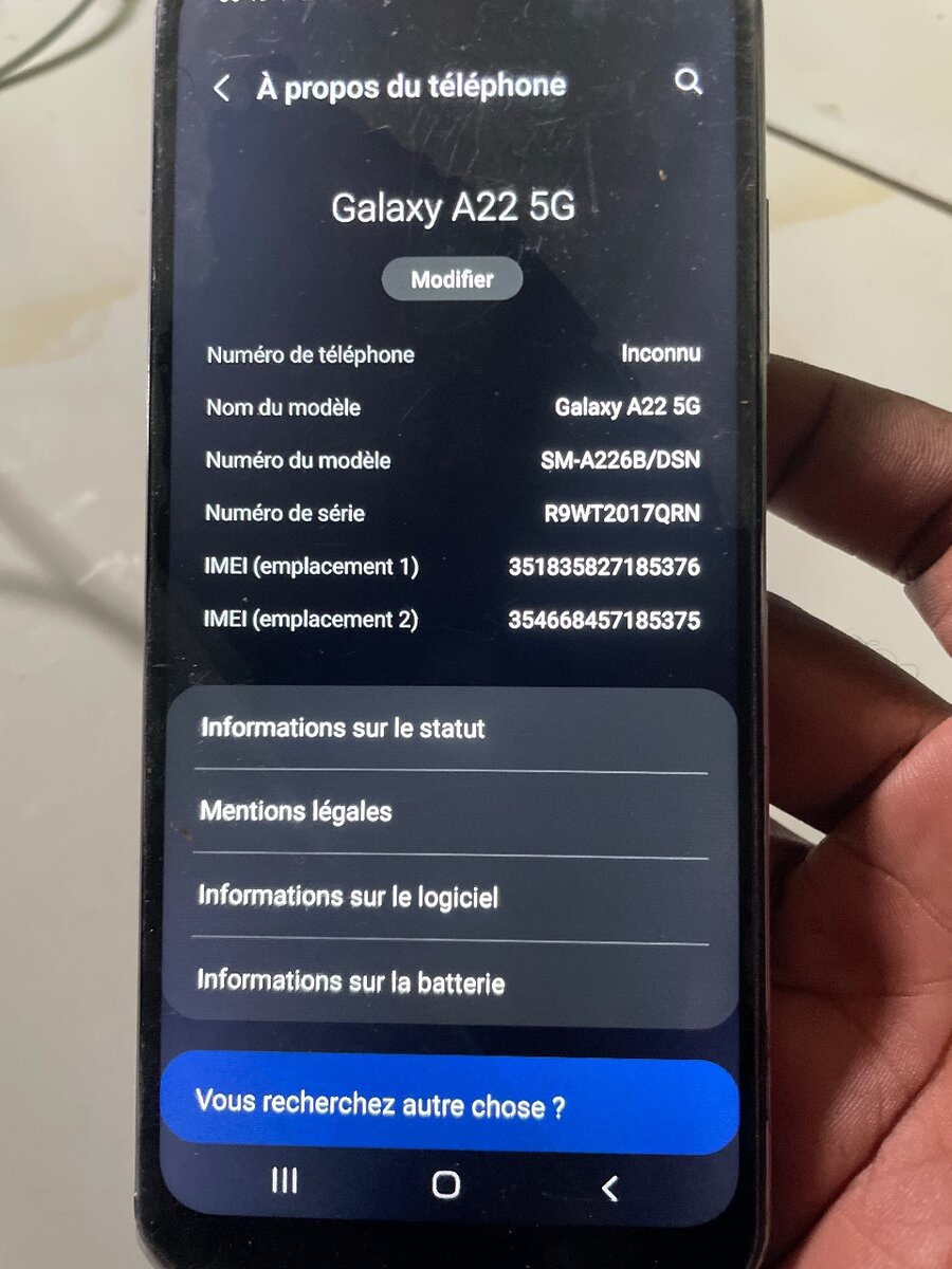 Samsung Galaxy A22 5G Smartphone