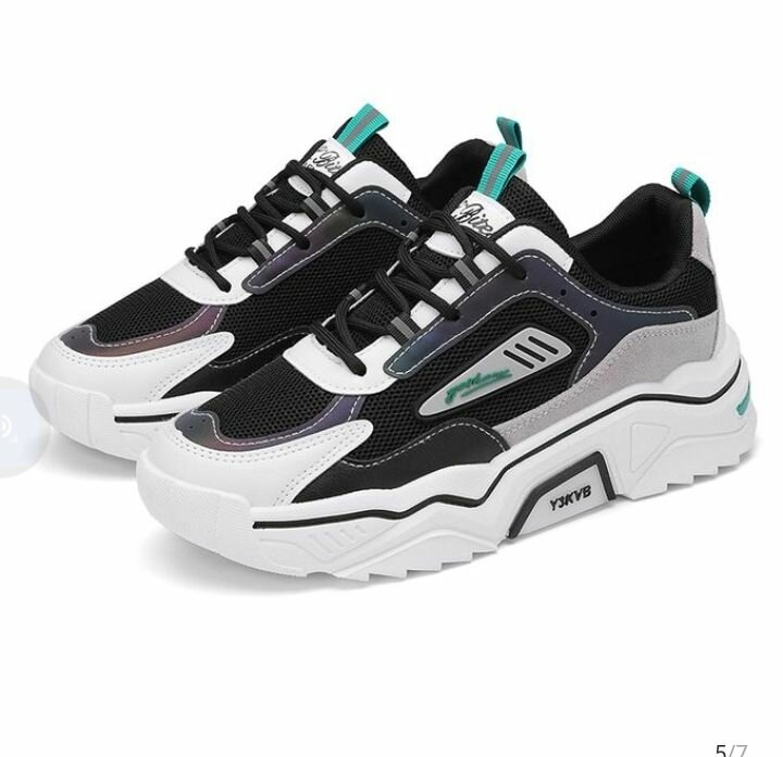 ALagzi Sci-Fi Warrior Running Sneakers - Black/Green
