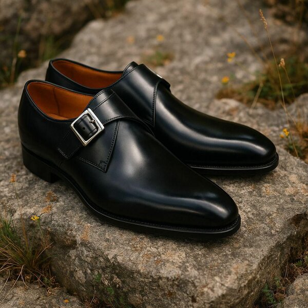 Chaussures habillées en cuir noir