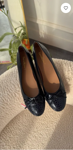 Avani Blue Flat Shoes