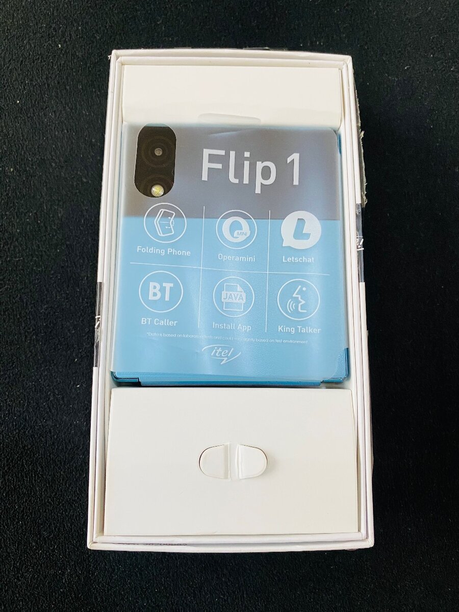 Itel flip 1 (Foldable phone)