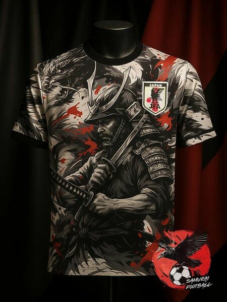 Samurai Graphic T-Shirt