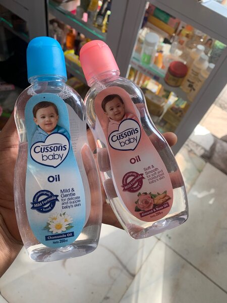 Cussons baby oil