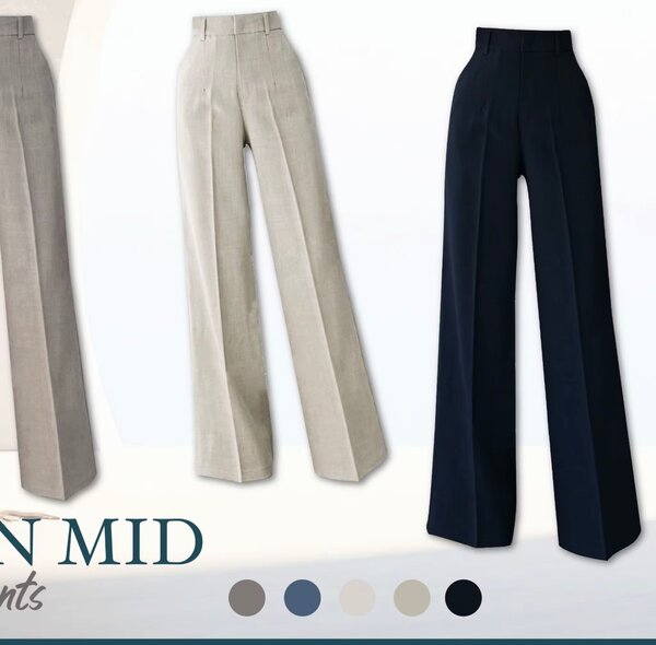 Pantalons Palazzo Colorés Femme