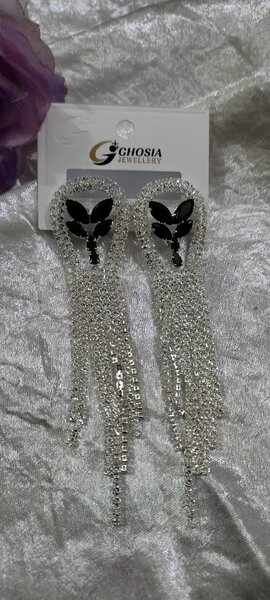 Lady Drop Earrings Stainless Friendly to Skin Women Dangle E