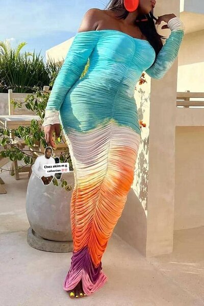 Longue robe