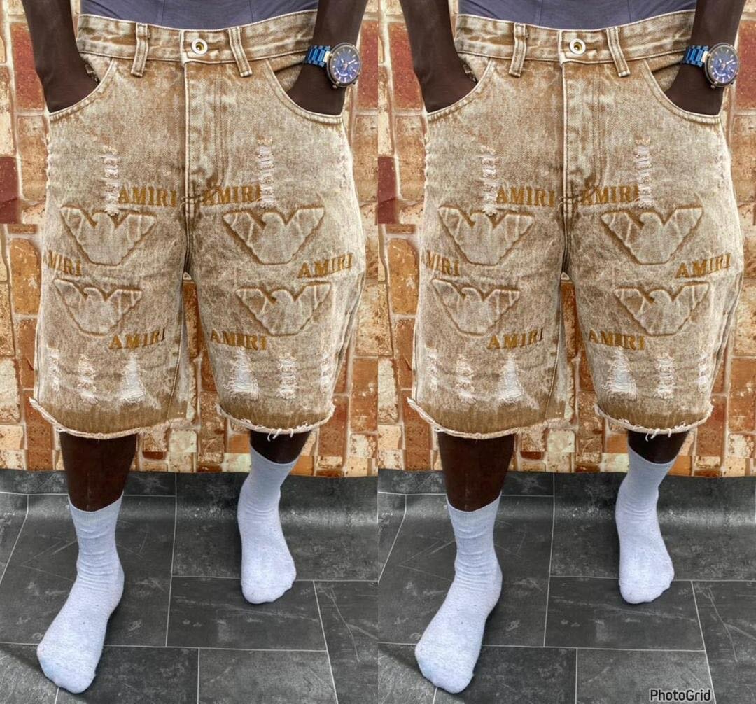 Shorts en jean décontractés homme