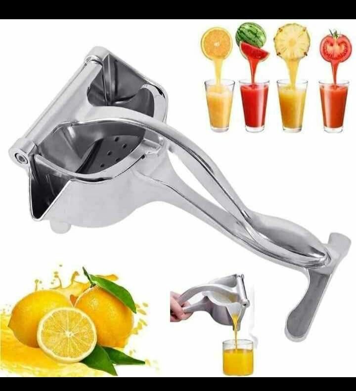 Presse-agrumes manuel en acier inoxydable