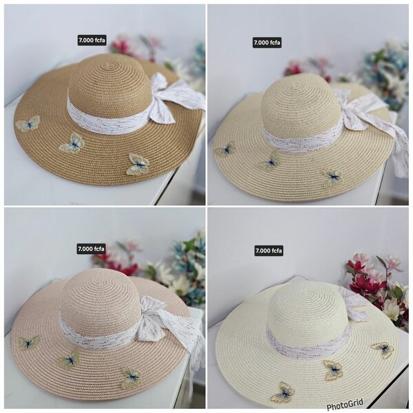 Chapeau d'été élégant femme