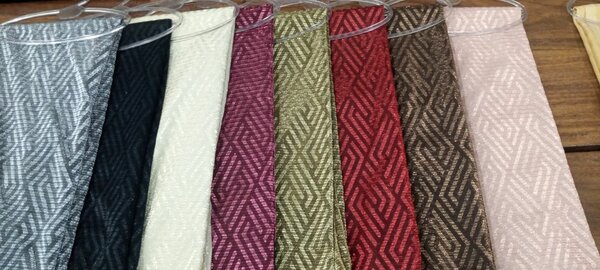 Crush  silk Stoler