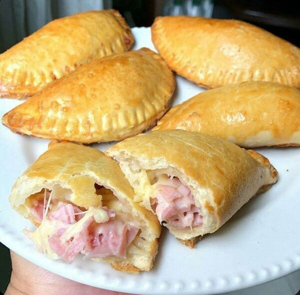Pastel jambon fromage