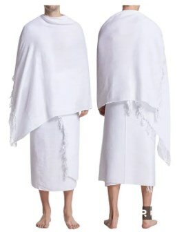 Tissue Ahram V2 (100% Pure Cotton Thread / For Hajj & Umrah)