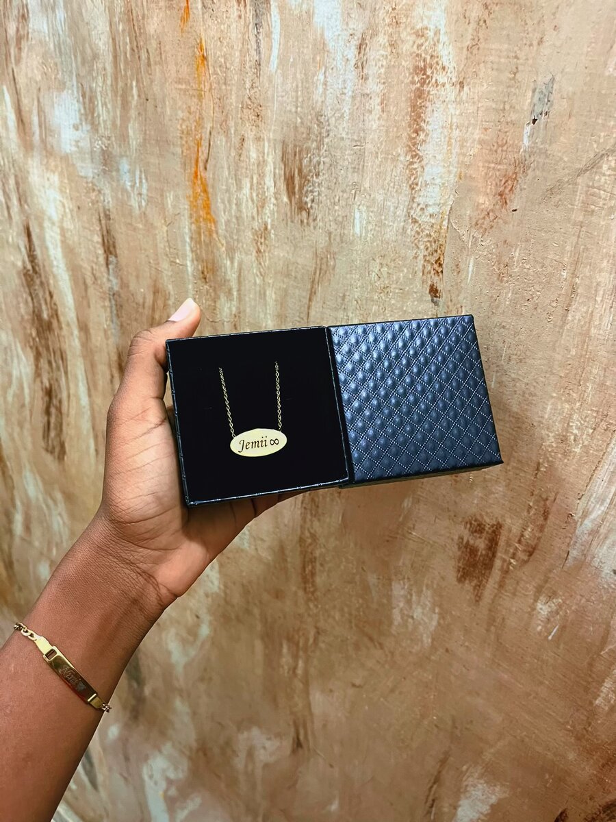 Personalized Gold Necklace