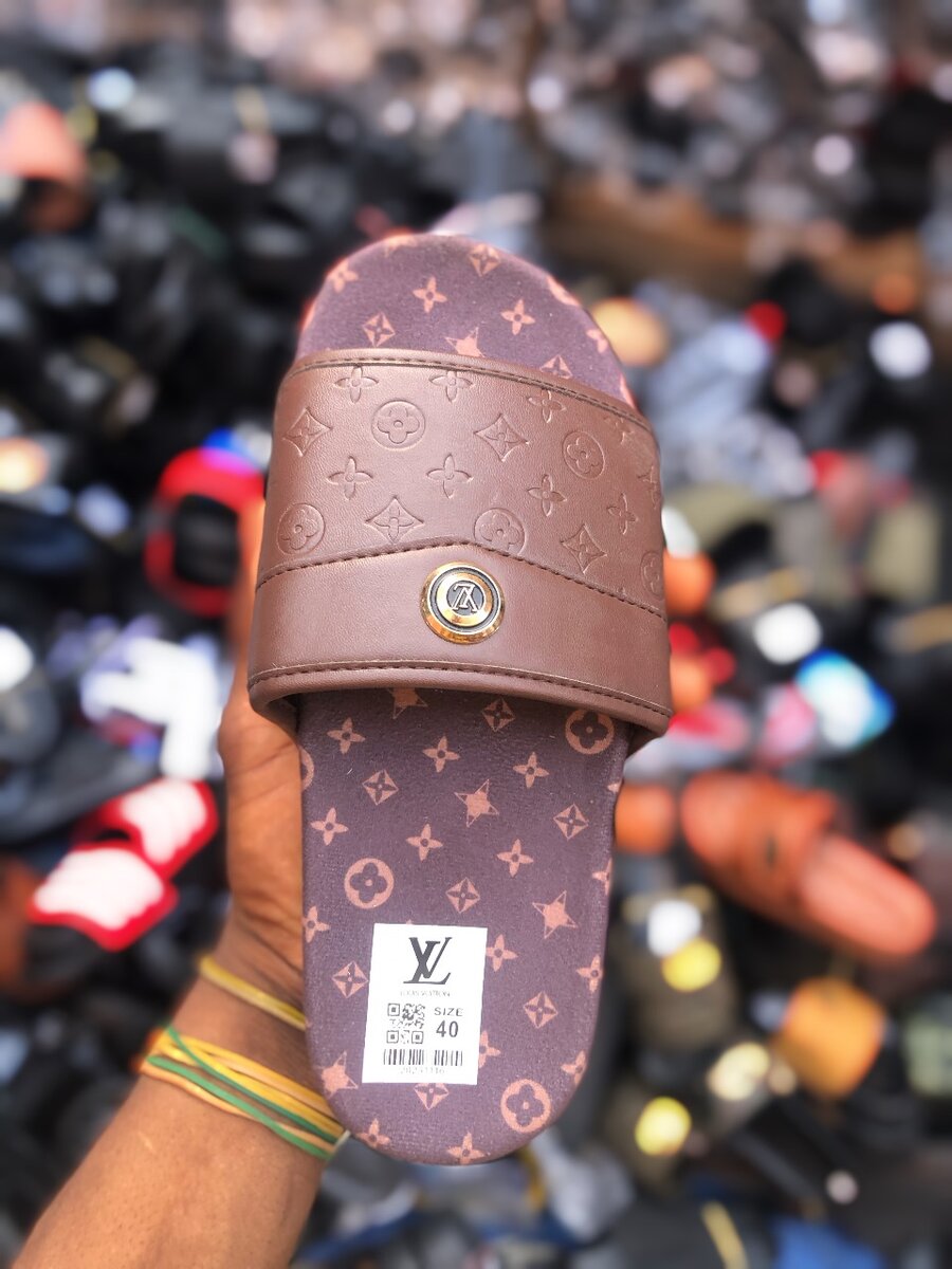Luis Vuitton slides