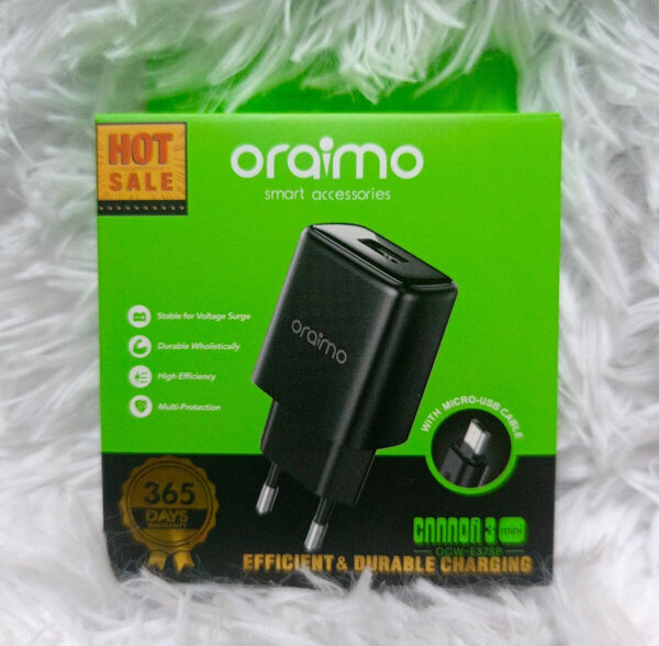 Oraimo Fast Charger with Cable