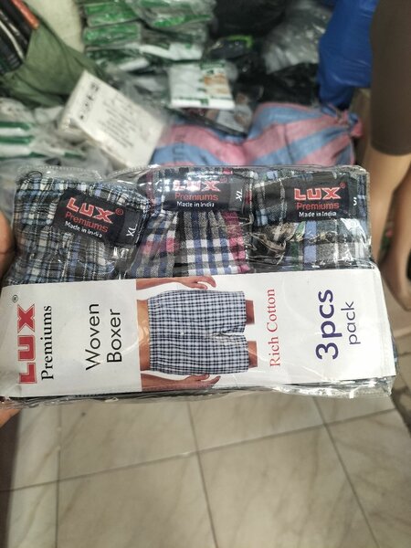 Lot de 3 boxers en coton