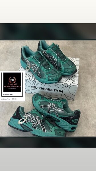 Basket oasics authentique avec son carton