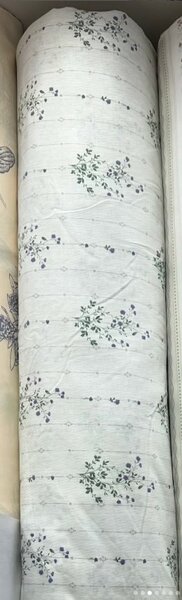 Хлопковая ткань сатинового переплетения