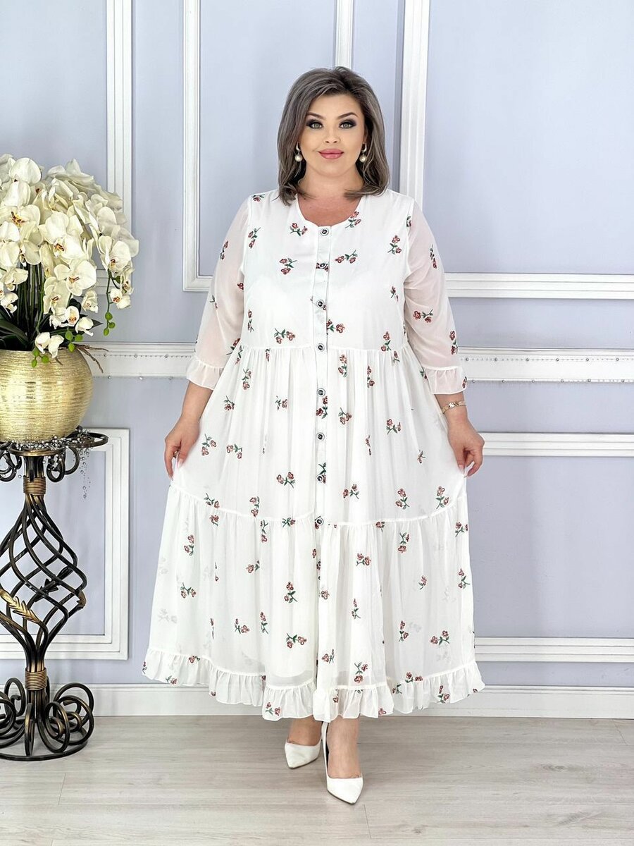 Платье валан