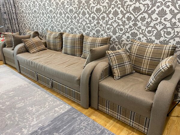 Комплект диван с креслами