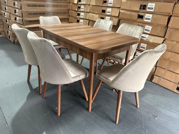 Ensemble Table et Chaises Élégant