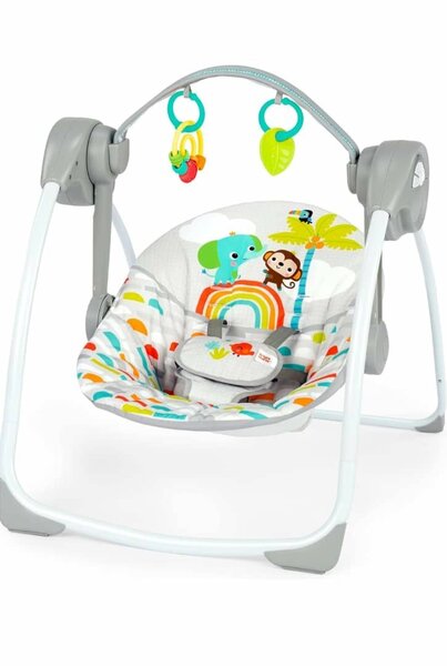 Portabl baby swing with music