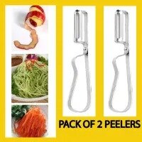 2Pcs Stainless steel peeler for Fruits and Vegetables