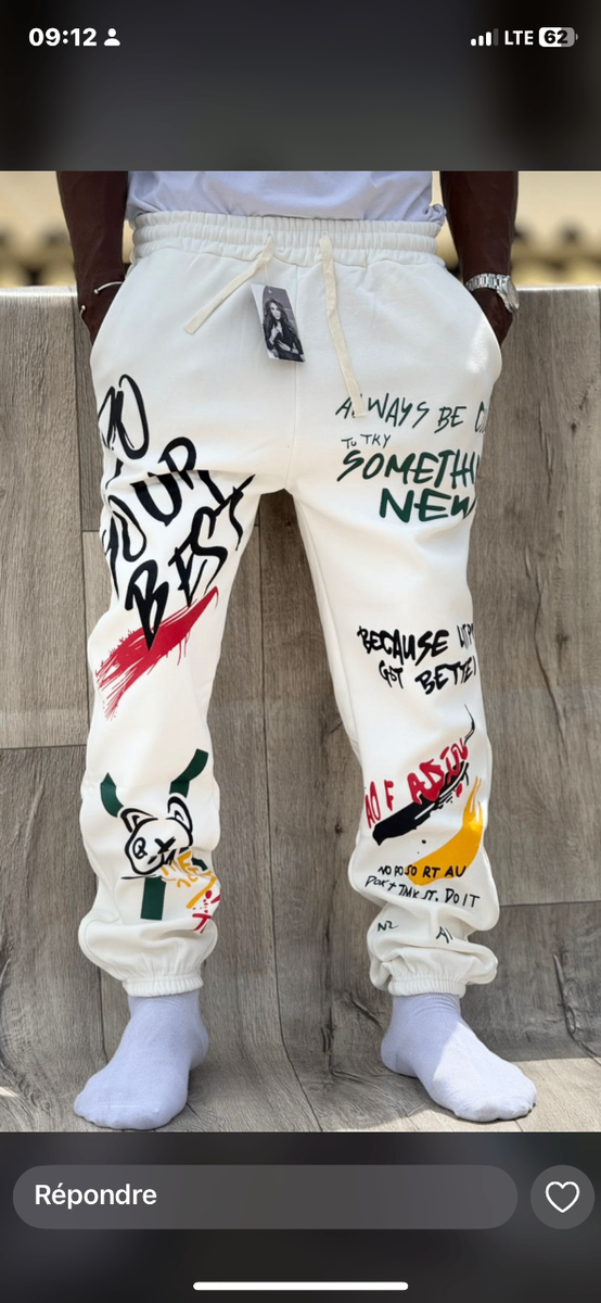 Pantalons et Shorts Graphiques pour Hommes