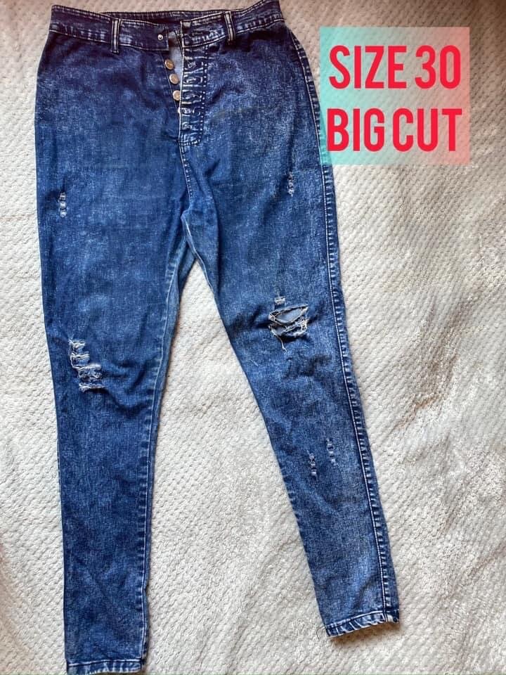 Thrift jeans