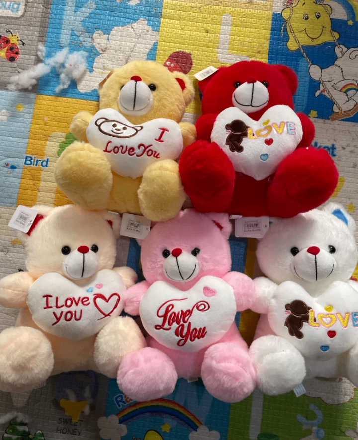 Peluche Ours "Love" Doux