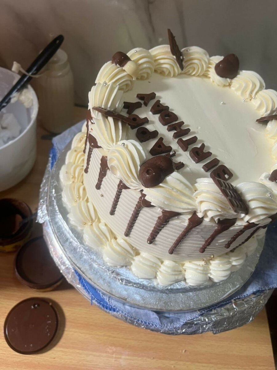 Layer Cake vanille chocolat